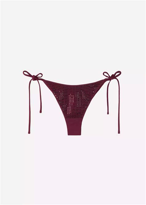 brazilian bikini string|Brazilian String Swimsuit Bottoms Precious Beauty